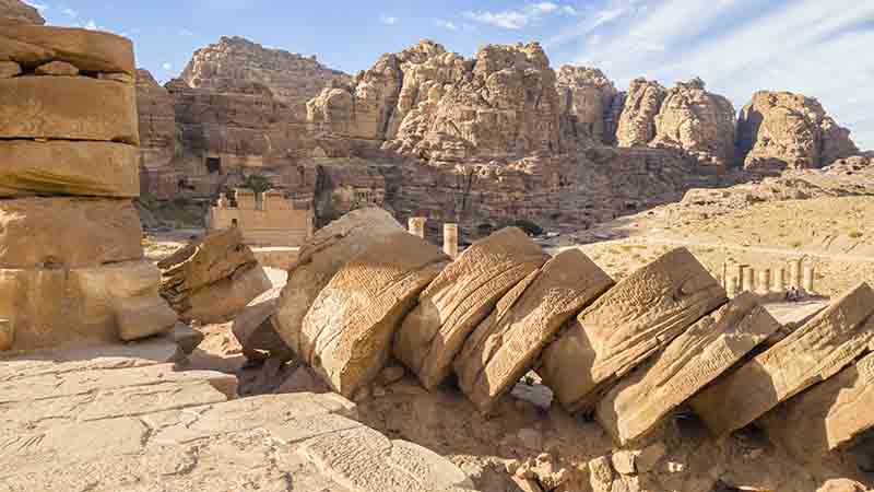 55 - Jordania - Petra - Templo Sur